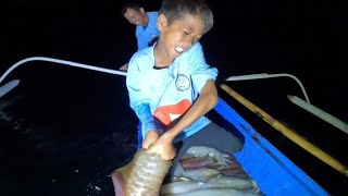 pinaka malaking pusit Ang nahuli ni idol jorick taranta sa daming nahuli [upl. by Bernice104]