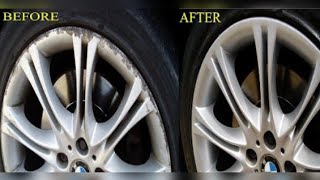 🚘 Fixing Curbed Alloy Wheels curb rash rims repair [upl. by Adkins]