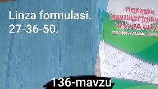 136mavzuLinza formulasi 273650 [upl. by Sidwel258]