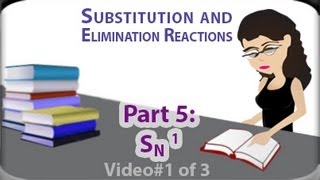 SN1 Reaction Rate and Mechanism  Unimolecular Nucleophilic Substitution Part 1 [upl. by Alhsa]