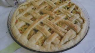 recette tarte salée tunisienne تارت بالسبانخ [upl. by Arriat76]