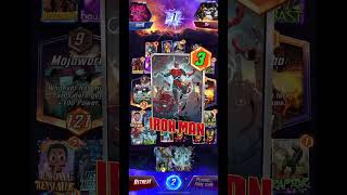 marvelsnap Negative deck with Knull iron man 5 power vs iron man 3 power [upl. by Piotr]