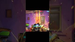 average REINHARDT gameplay overwatch2 shorts ow2 [upl. by Joris969]