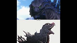 MEGA MAGIC DOMAIN GODZILLA VS COMPOSITE GODZILLA AND GODZILLA IN HELL godzillaedit1v1 [upl. by Eylk761]