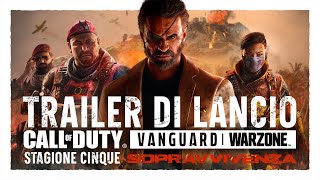 Trailer di lancio Stagione 5 quotSopravvivenzaquot  Call of Duty Vanguard amp Warzone [upl. by Doughty236]