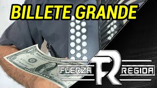 BILLETE GRANDE FUERZA REGIDA ACORDEON TUTORIAL [upl. by Ahsiugal]