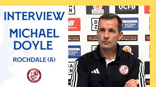 Rochdale 30 Woking  Michael Doyle Interview [upl. by Ianthe]