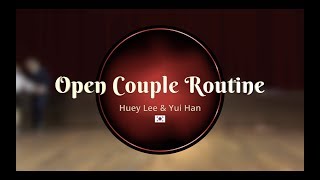 Savoy Cup 2019  Open Couple Routine  Huey Lee amp Yui Han [upl. by Winton124]