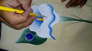 Tutorial de pintura textil Pintando Alcatraz [upl. by Akzseinga]