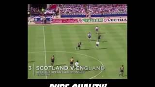 Paul Gascoigne is a legend Beautiful goal against Scotland at Euro96 [upl. by Apfel]