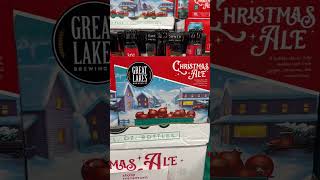 Great Lakes Christmas Ale is in stores Before Halloween😳 shorts christmas beer holidayseason [upl. by Tenneb745]