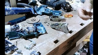 Makita Stichsäge DJR 181 Reparatur Teil 2 I Ein erstaunlicher Fehler [upl. by Amerak]