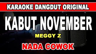 KABUT NOVEMBER  Meggy Z Karaoke dangdut original [upl. by Chloette]