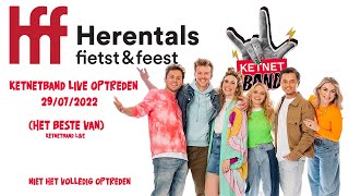 Ketnetband LIVE optreden Herentals Feest Het beste van het optreden [upl. by Glorianna]