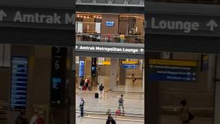 Moynihan Train Hall at Penn Station New York beginning of rush hour Amtrak LIRR NYC Travel [upl. by Feldt]