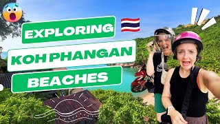 EXPLORING KOH PHANGAN NORTHERN BEACHES 🌴  Island Hopping [upl. by Sirred]