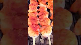 Shrimp grilling grill cook cooking eating food foodie foodlover lunch dinner foodies [upl. by Opiuuk]