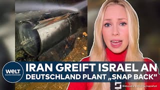 IRAN Reaktion auf Eskalation Deutschland will quotSnapBackMechanismusquot der UN anwenden [upl. by Pudens]