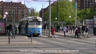 Gothenburg Trams  Göteborgs Spårvagnar Korsvägen chapter 4 of 33 [upl. by Burrus]