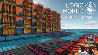 Logic World Early Access Announcement Trailer [upl. by Nihahs]