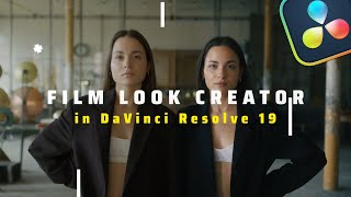 New FILM LOOK CREATOR in DaVinci Resolve 19 will put LUT creators out of business [upl. by Ihpen]