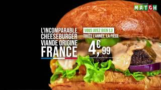 Nos produits  le cheeseburger [upl. by Heurlin39]