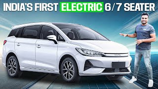 Diwali Pe Agai BYD eMAX 7 Electric Family Car with 7 and 6 seats 530 km range Lekin kya kamal kregi [upl. by Bron]