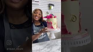 Reach out for your cake baking and decorating classes cake viralvideo caketutorial [upl. by Irrehs]