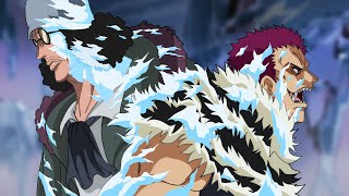 Katakuri discovers that Aokiji has frozen his sister Pudding in One Piece [upl. by Iren]