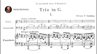 William Y Hurlstone  Piano Trio in G major 1905 [upl. by Wesa293]