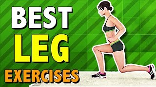 Best Leg Exercises Quick Home Routine [upl. by Elata252]