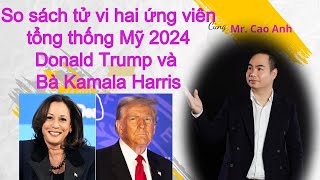 So sánh tử vi Ông Donald Trump và bà Kamala Harris 2024 [upl. by Clare]