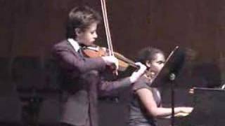 Riley T Plays La Cinquantaine on Violin [upl. by Enaelem]