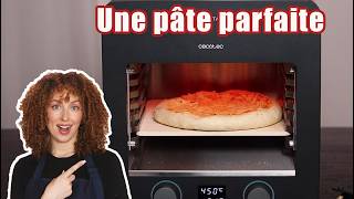 Pâte à pizza la cuisson avec le Cecotec Txuletaco 8000 Inferno [upl. by Livvi]