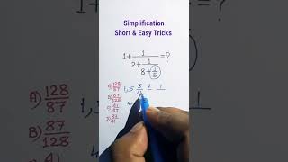 simplify trick  comment your answer please subscribe me [upl. by Lyrad]