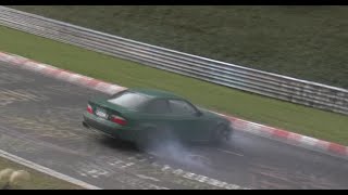 Touristenfahrten 12 10 2014 CRASHES SPIN ACTION Nordschleife Nurburgring [upl. by Erodroeht380]