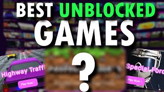 Best UNBLOCKED Games To Play In SCHOOL 2024  Links [upl. by Nerrawed59]