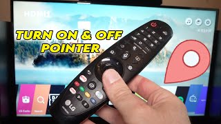 How to Turn Pointer ON amp OFF on LG Magic Remote [upl. by Cam]