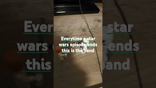 the star wars end credits music band [upl. by Oalsinatse]