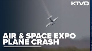 1 person dead following plane crash at Las Cruces Air amp Space Expo [upl. by Lucienne]