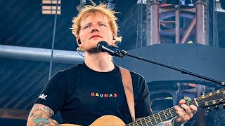 Ed Sheeran  Boat  3 August 2024 Darius and Girenas Stadium Kaunas [upl. by Hayikaz]