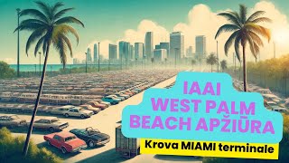 IAAI Aukciono apziura su manimi  Miami Krova [upl. by Audry]