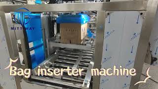 Poly Bag Folding Machine Manufacture Bag In Box Inserter [upl. by Nnyl608]