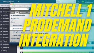 Mitchell1 ProDemand Integration [upl. by Castera]