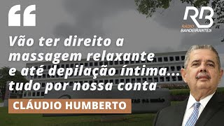 Cláudio Humberto TCU contrata salão de beleza com barbearia e massagens [upl. by Mireielle]