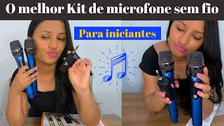 O melhor microfone sem fio para iniciantes [upl. by Miharbi]