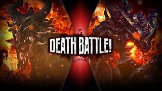 Fan Made Death Battle Trailer Alduin VS Deathwing Elder Scrolls VS World of Warcraft [upl. by Mcnully]