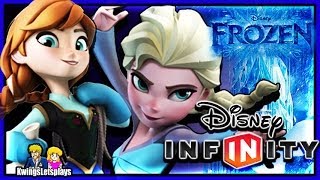 Disney Infinity  Frozen Anna amp Elsa Gameplay [upl. by Preuss]