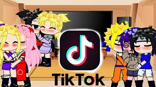 ALGUNS AMIGOS DO NARUTO REAGINDO A TIK TOKS SHIKATEMA SAKUINOINOSAKU SASUNARUHINANARUHINASASU [upl. by Llecram]