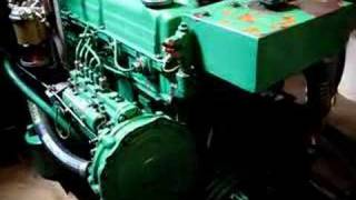 Starting diesel engine [upl. by Hcib]